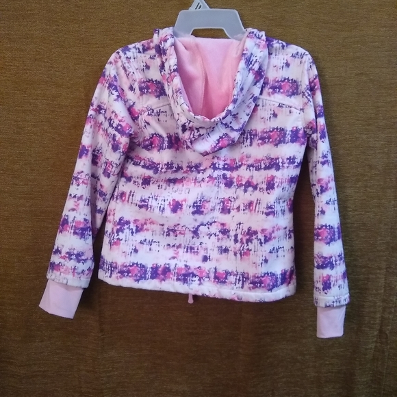 Pink Print Soft Shell Jacket - Picture 2 of 8
